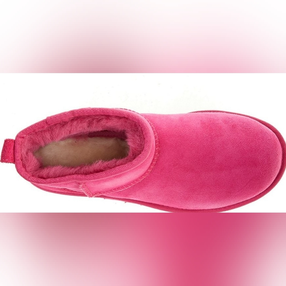 UGG Classic Ultra Mini Mangosteen Boots Wmn's Size 8 MSRP $169.99 - Picture 3 of 12
